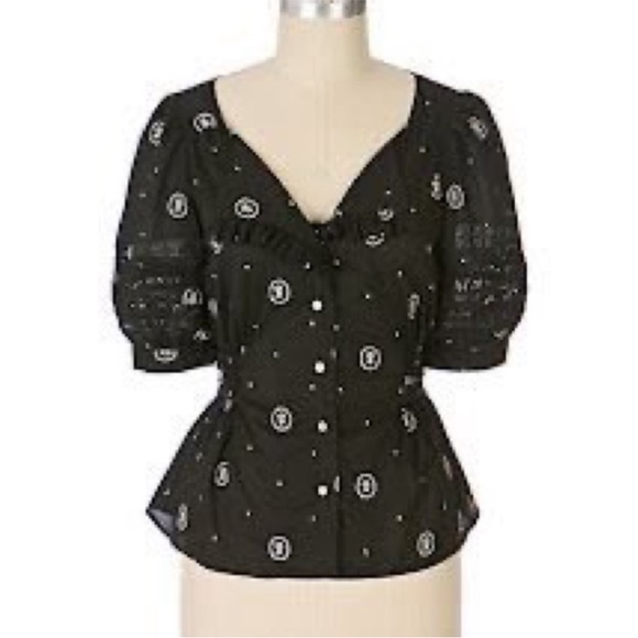 Anthro Lithe Rose Cameo 2007 Collection Top 6 - Picture 4 of 6